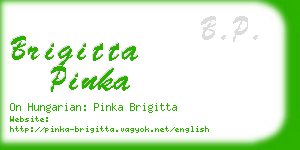 brigitta pinka business card